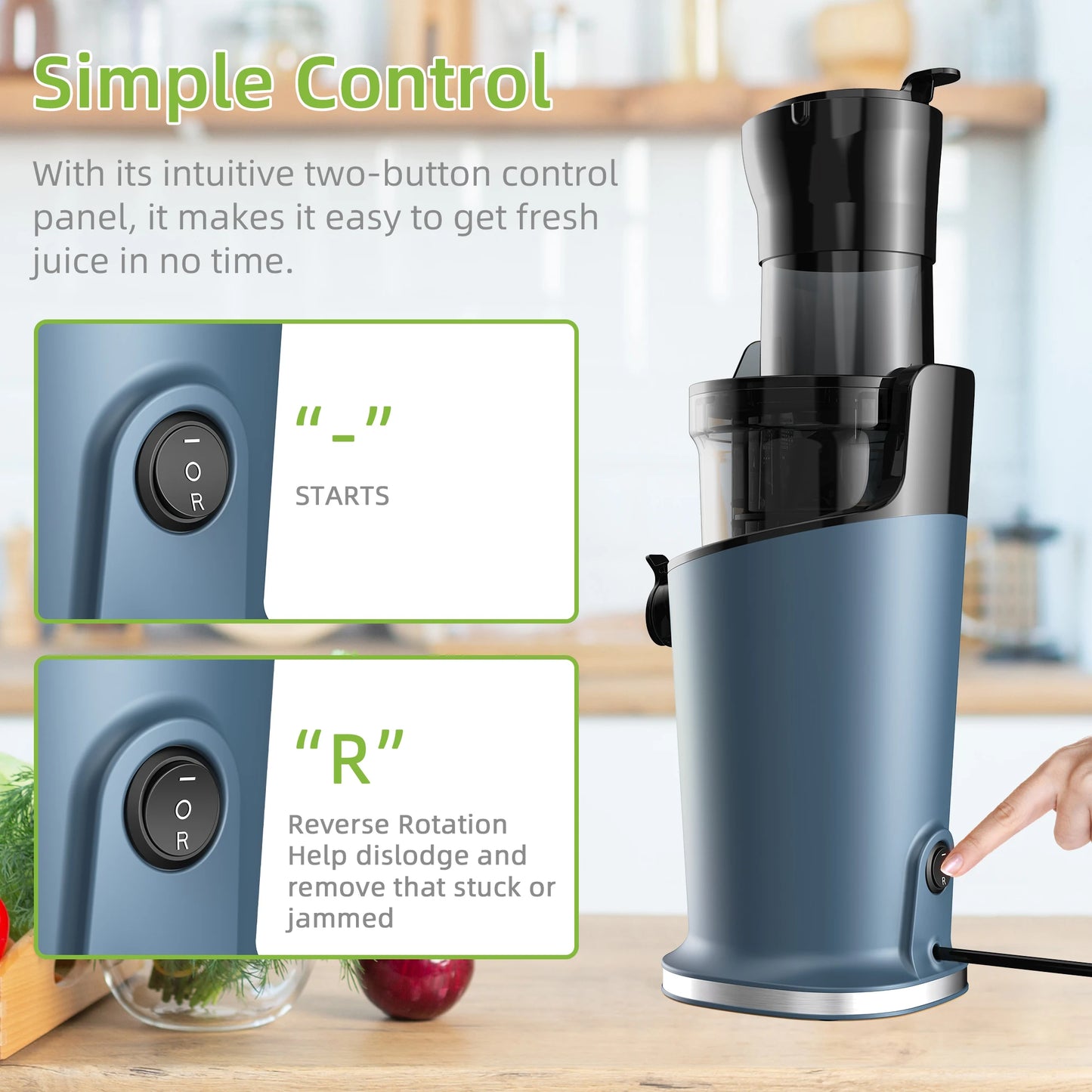 BioloMix Pro Slow Masticating Juicer